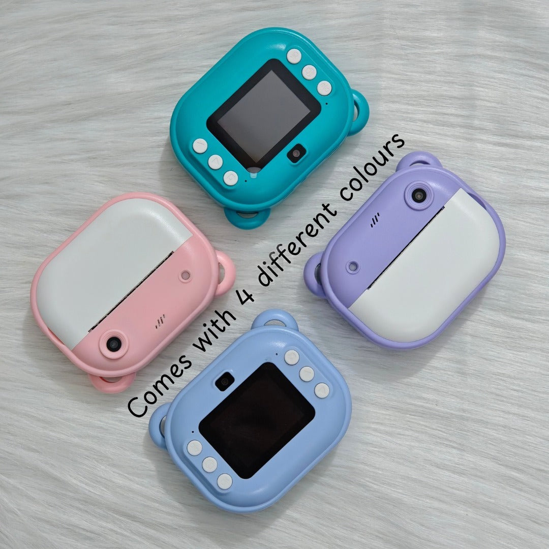 Instant Print Camera | Front and Back Camera